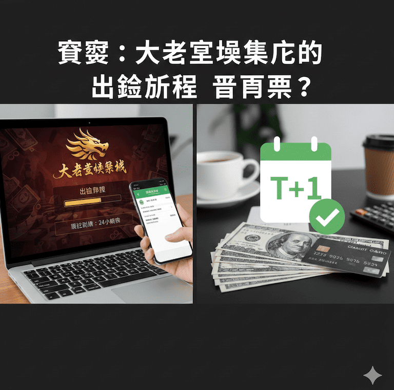 實測:大老爺娛樂城的出金流程是否正常?